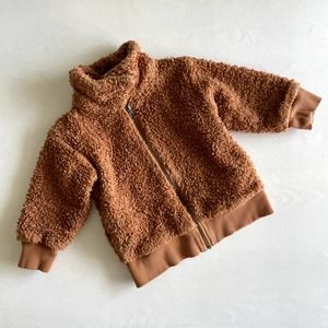 kate quinn 70s sherpa bomber jacket 12-18m